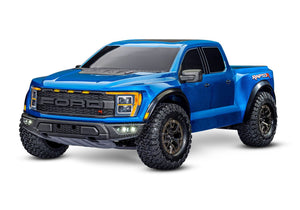 Ford Raptor R: 4X4 VXL 1/10 Scale 4X4 Brushless Replica Truck - blue