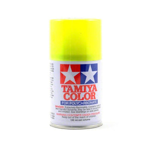 Tamiya PS-42 Polycarbonate Spray Translucent Yellow Paint 3oz TAM86042