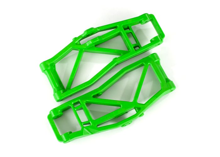 Suspension arms, lower, green (left and right, front or rear) (2) (for use with #8995 WideMaxx  suspension kit)