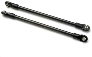 Traxxas 5319 Black Steel Pushrods with Rod Ends, Progressive 3 (pair)