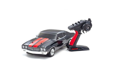 1/10 Scale Radio Controlled Electric Powered 4WD FAZER Mk2 FZ02L 1970 Chevy® Chevelle® SS™ 454 LS6 Tuxedo Black 34416T2