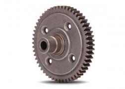 Spur gear, steel, 54-tooth (0.8 metric pitch, compatible with 32-pitch) (requires #6780 center differential)