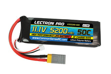 Load image into Gallery viewer, Lectron Pro 11.1V 5200mAh 50C Lipo Battery with XT60 Connector + CSRC adapter for XT60 batteries to popular RC vehicles
