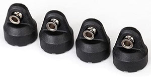 Shock caps (black) (4) (assembled with hollow balls)
