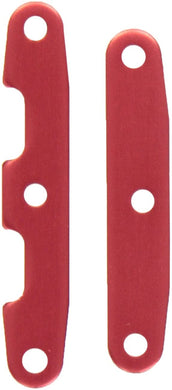 6823r Bulkhead tie bars, front & rear, aluminum (red-anodized)