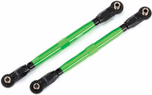 Load image into Gallery viewer, Traxxas 8997G Toe Links, Wide Maxx (Tubes 6061-T6 Aluminum (Green-Anodized))
