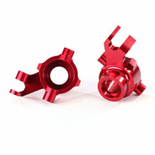 Load image into Gallery viewer, Steering blocks, 6061-T6 aluminum (red-anodized), left &amp; right
