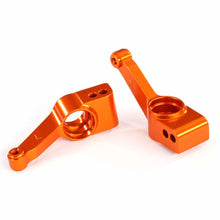Load image into Gallery viewer, Carriers, stub axle (orange-anodized 6061-T6 aluminum) (rear) (2)
