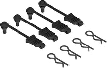 Load image into Gallery viewer, AR390165 Body Clip Retainer 1/10 Scale Black (4)
