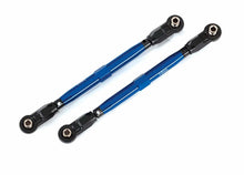 Load image into Gallery viewer, Traxxas 8997X Toe Links, Wide Maxx (Tubes 6061-T6 Aluminum (Blue-Anodized))

