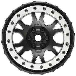 Impulse Pro-Loc Black Wheels with Stone Gray Rings for X-MA