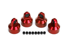 Load image into Gallery viewer, 7764R Shock Caps Aluminum Red

