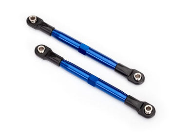 6742X Toe links (TUBES blue-anodized, 7075-T6 aluminum, stronger than titanium) (87mm) (2)/ rod ends (4)/ aluminum wrench (1)