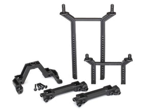 Body mounts & posts, front & rear (complete set)