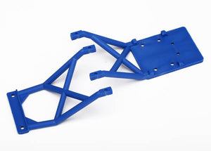 Traxxas 3623X Skid Plates, Front & Rear (Blue) TRA3623X