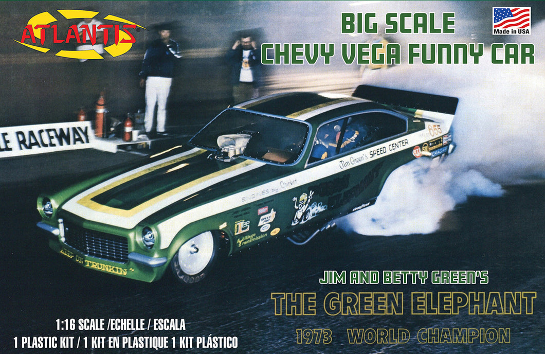 Green Elephant Vega Funny Car  1