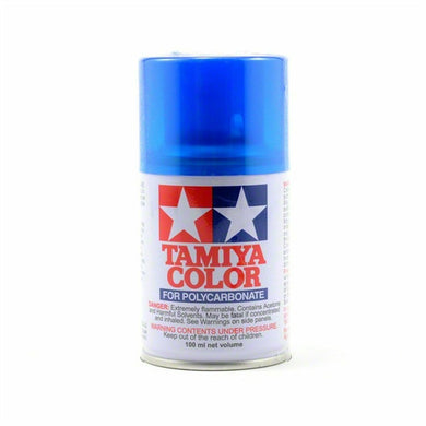 Tamiya PS-39 Polycarbonate Spray Translucent Light Blue Paint 3oz TAM86039