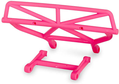 Bumper, rear/ bumper mount, rear (pink)