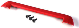 Traxxas 8912R Tailgate Protector, Red/ 3x15mm Flat-Head Screws (4)