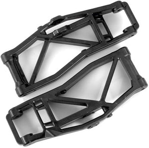 Suspension arms, lower, black (left and right, front or rear) (2) (for use with #8995 WideMaxx  suspension kit)