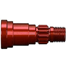 Load image into Gallery viewer, Traxxas 7753R Red-Anodized Aluminum Stub Axle
