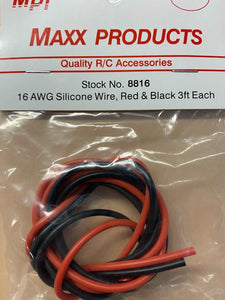 16 AWG SILICONE WIRE 3 FT