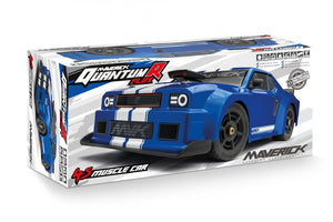 QuantumR Flux 4S 1/8 4WD Muscle Car - Blue - Ready To Run MVK150310